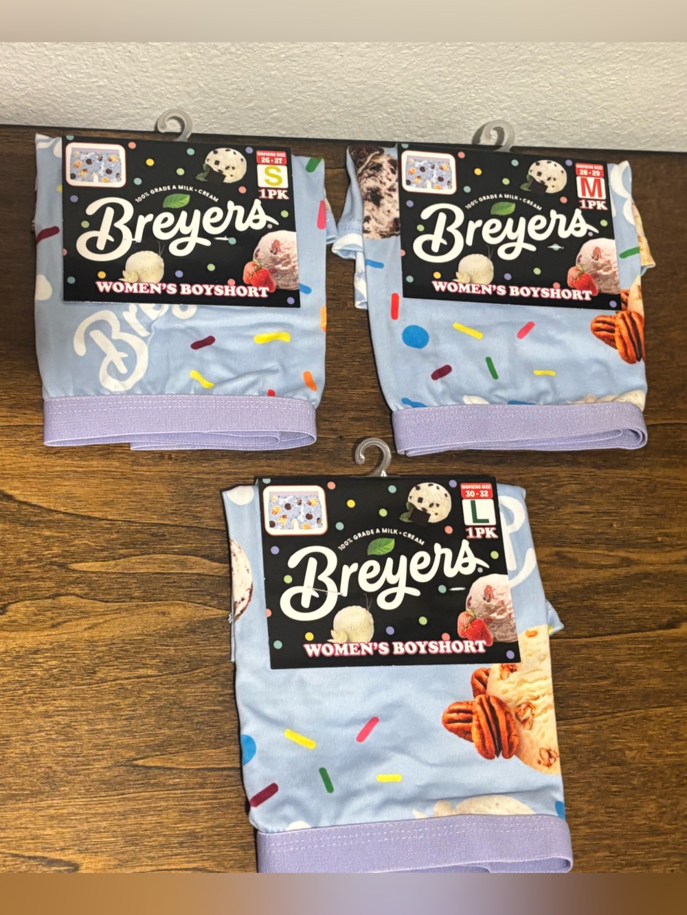 Women’s Breyer Print Boyshorts (1 piece only- choose size)
